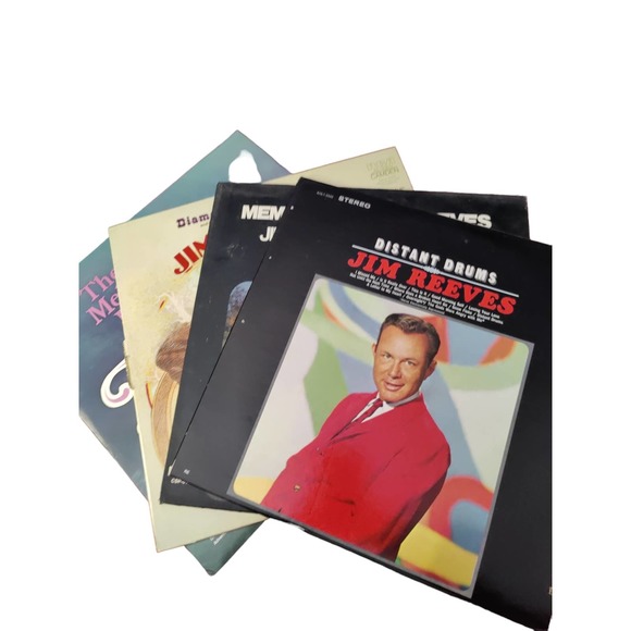 Bundle of Vinyl albums by Jim Reeves - Picture 1 of 8